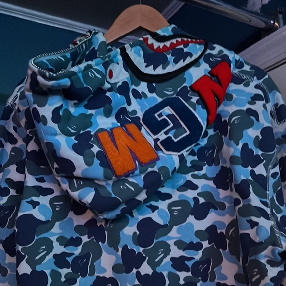 BAPE ABC shark full zip hoodie ( xl) - Picture 2 of 6
